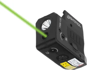 Nightstick TSM-13G 150-Lumen Rechargeable Tactical Light w/Green Laser Sight -IP-X4 Water-Resistant Handgun Lights for Sig Sauer P365, 365XL & 365SAS
