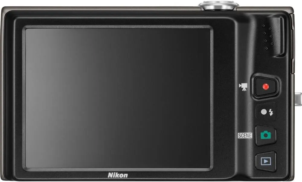 Nikon COOLPIX S6100 16 MP Digital Camera with 7x NIKKOR Wide-Angle Optical Zoom Lens and 3-Inch Touch-Panel LCD (Silver) (OLD MODEL)