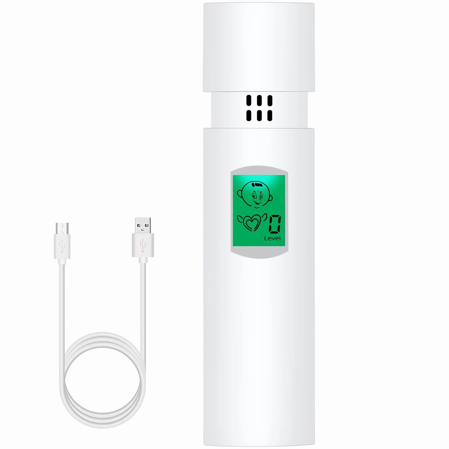 Odor Freshening Breath Tester, Professional Portable Oral Odor Breath Checker - Odor Breath Freshening Monitor for Personal Oral Cavity Testing – Milk White