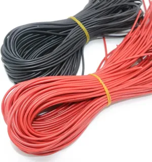 OEM RC Helicopter Accessories 10 Meter/lot Wire 10 12 14 16 18 20 22 24 26 28 30AWG 5m red and 5m Black Color Replacement (Color : 10 AWG) Drone Accessories