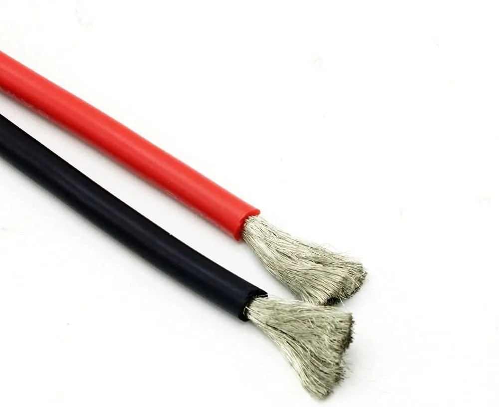 OEM RC Helicopter Accessories 10 Meter/lot Wire 10 12 14 16 18 20 22 24 26 28 30AWG 5m red and 5m Black Color Replacement (Color : 20 AWG) Drone Accessories(Black)