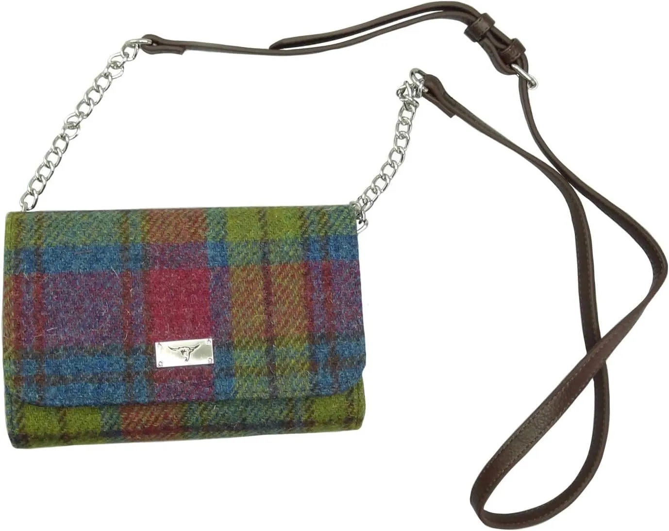 of Scotland Limited Harris Tweed 'Strathy' Wallet Shoulder Bag