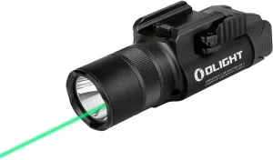 OLIGHT Baldr Pro R 1350 Lumens Magnetic USB Rechargeable Tactical Flashlight with Green Beam and White LED Combo, Rail Mount Weaponlight Compatible with 1913 or GL Rail, Built-in Battery
