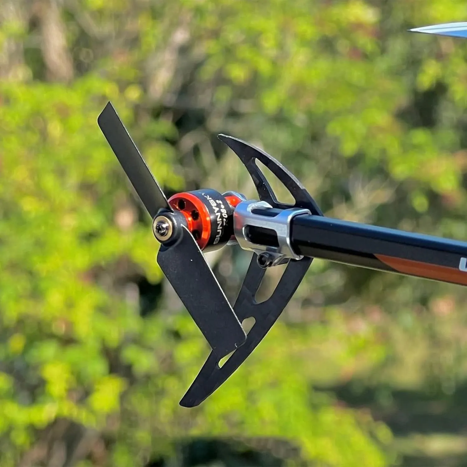 OMPHOBBY M1 EVO RC Helicopter for Adults with Dual Brushless Motors Direct-Drive 6 Channel, Professional 3D Flight Remote Control Heli for Peration Experienced Adult,BNF Version(OMP Protocol, Orange)