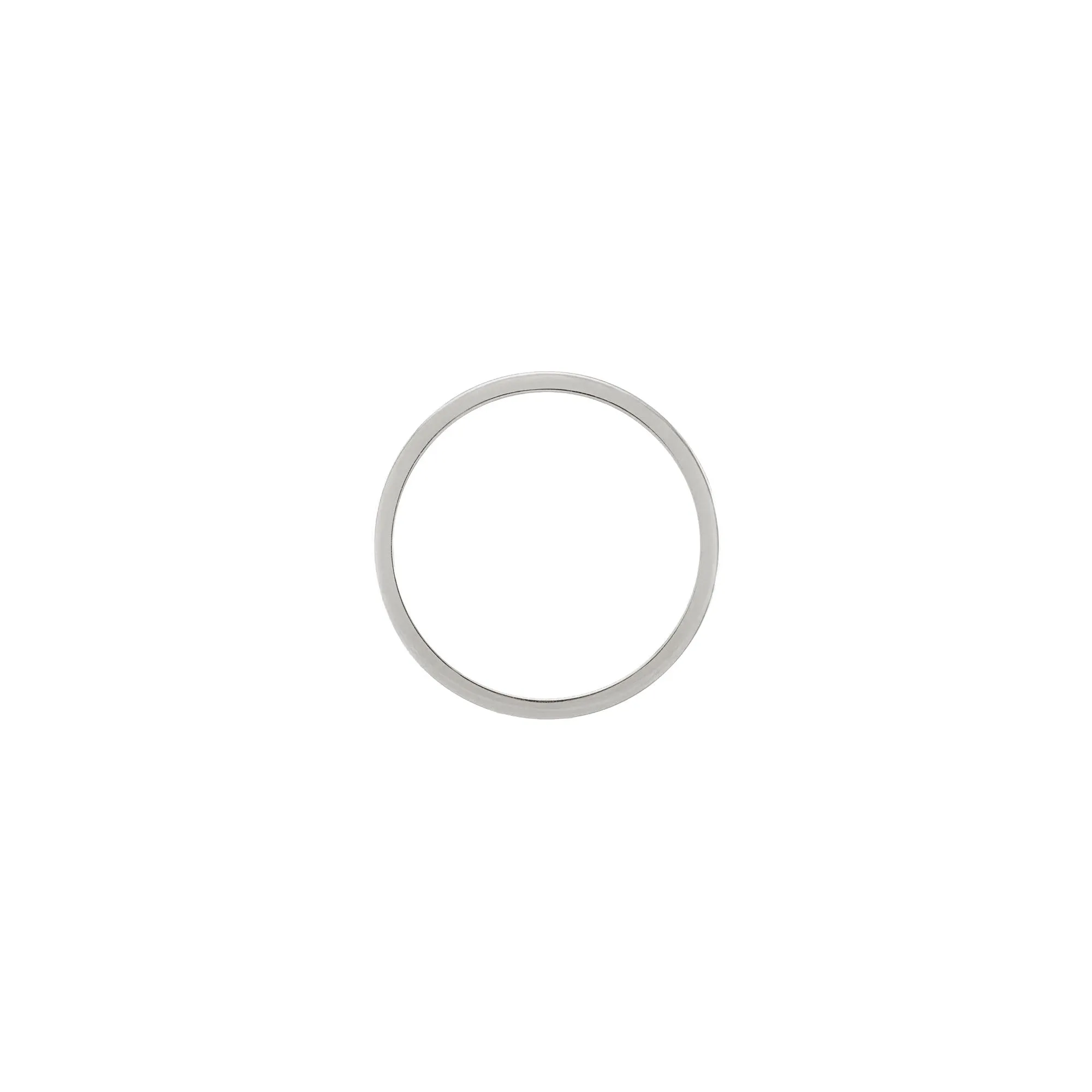only you' Engraved Stackable Ring
