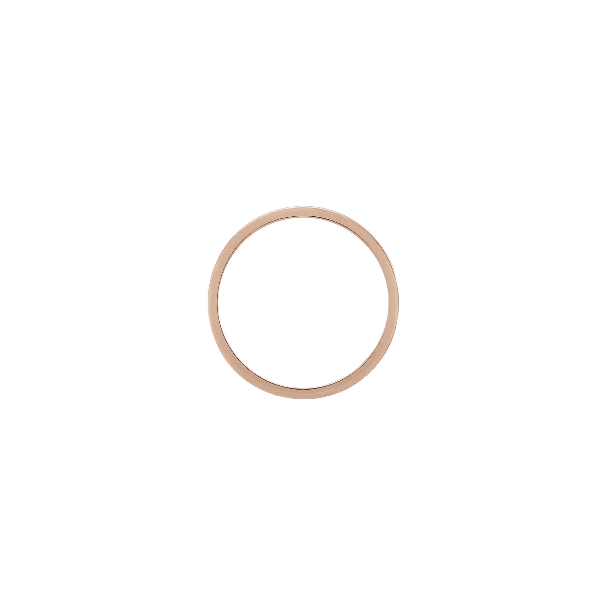 only you' Engraved Stackable Ring