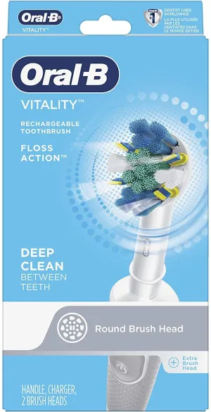 Oral B Vitality FlossAction Vitality Floss Action Rechargeable Power Toothbrush