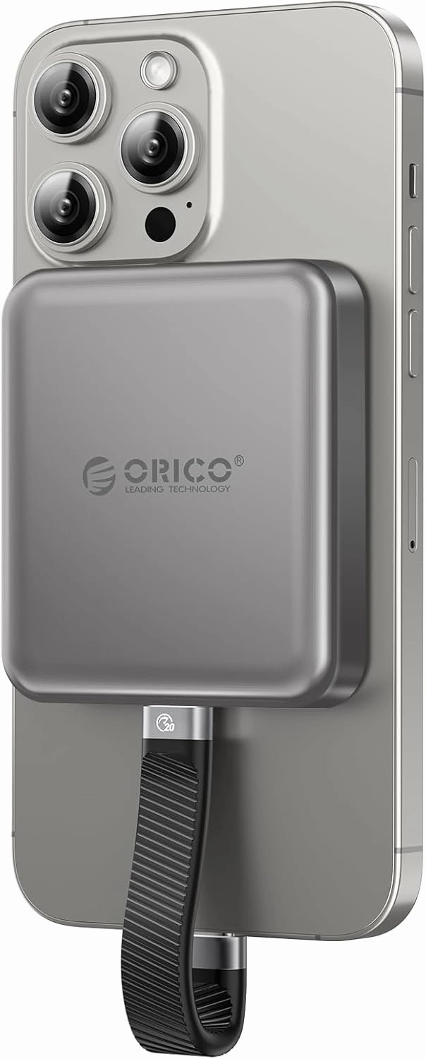 ORICO 512 GB Magnetic External SSD, 4K ProRes HDR Record and Store, 2000MB/s Stable Transmission and Storage, Portable Solid State Drive, Compatible with Smartphone, Tablet, Computer - A20PLUS