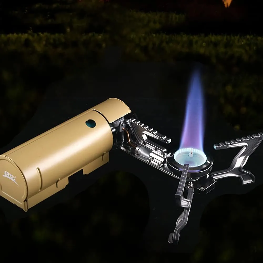 Outdoor Camping Stove and Heat Plate Portable Camping Hiking Gas Burner Outdoor Backpacking Camp Cooker