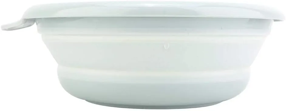 Outdoor Camping Travel Folding Wash Basin Kitchen Plastic Collapsible Dish Tub Progressive Collapsible Portable Wash Basin Dishpan(Blue)