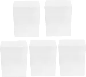 Pcs Stackable Card Storage Box Display Case Baseball Display Cases for Balls Shadow Box Glass Mini for Collectibles