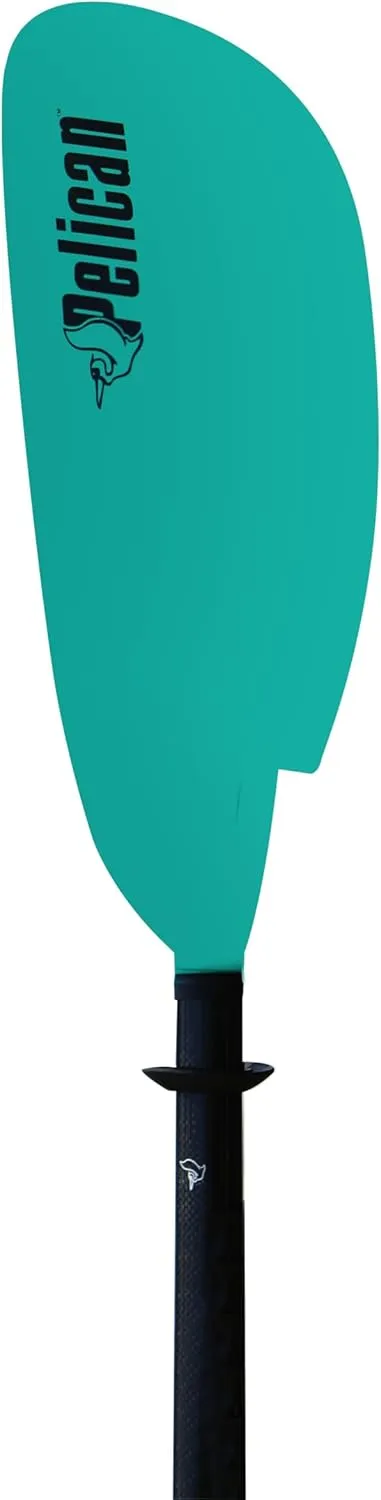 Pelican Symbiosa Kayak Paddle - Adjustable Fiberglass Shaft with Nylon Blades - Lightweight - 90.5in 240cm to 98.5in 250cm