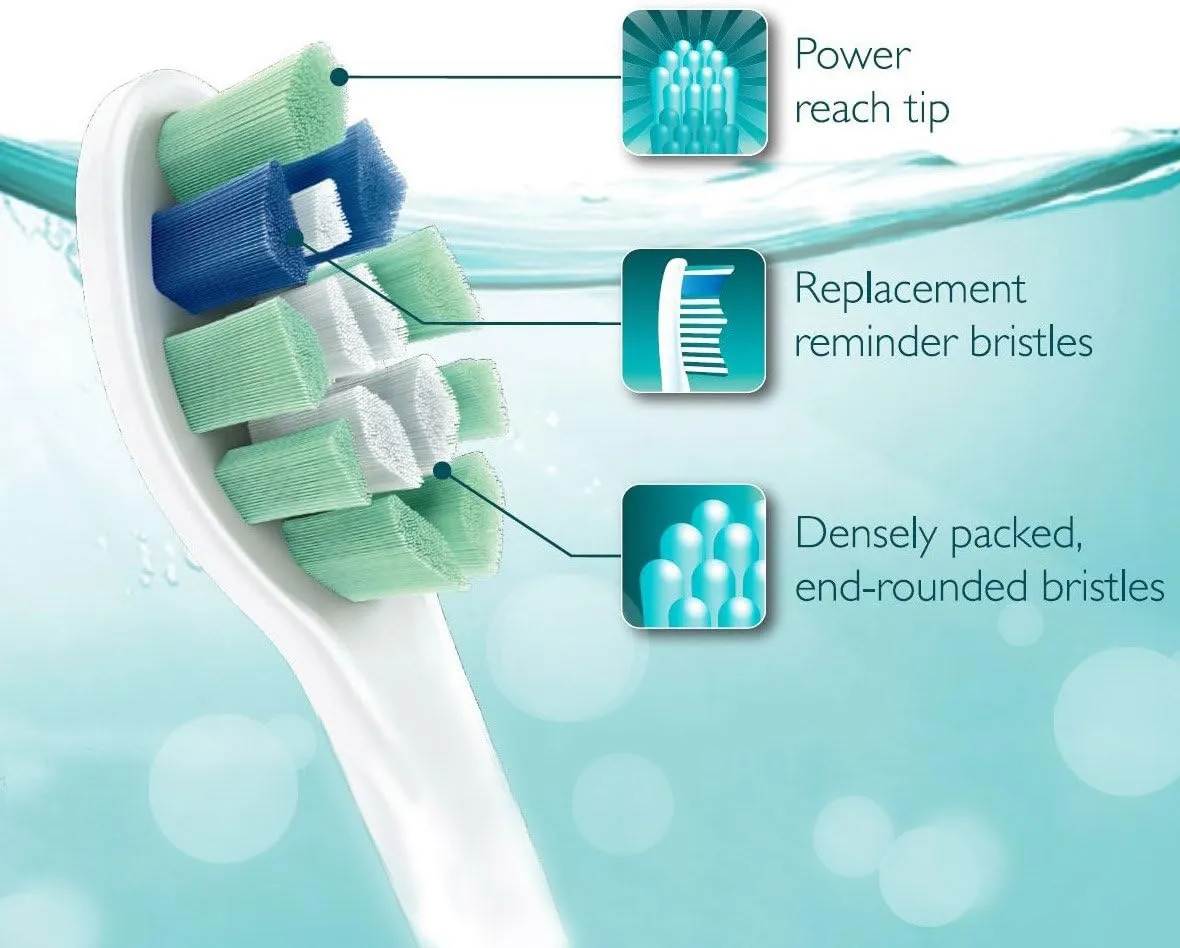 Philips Sonicare 2 Series plaque control rechargeable electric toothbrush, HX6211