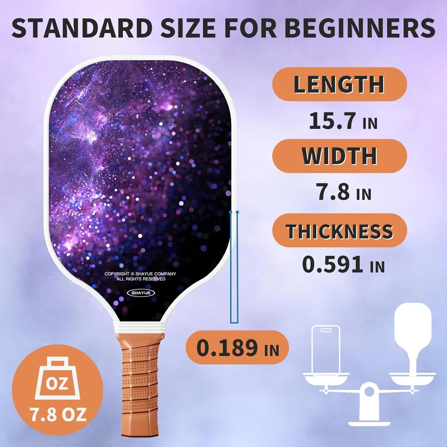 Pickleball Paddles Set of 2 Super Value Set with 2 Pickleball Fiberglass Rackets 4 Balls 2 Pickleball Grip Tapes 2 Sports Towels 1 Pickleball Bag Outdoor Gift for Beginners Family Friends…