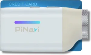 PiNavi Mini Plus Ultra Compact Golf Rangefinder with Slope, 6X Magnification, 1200-Yard Range, USB-C Rechargeable, Magnetic Attachment, Flag Lock Vibration, Waterproof, Case Included
