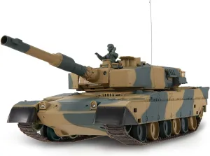 POCO DIVO Type 90 Japan Battle Tank RC Airsoft Panzer 1/24 Scale Model 2.4Ghz Remote Control Military Vehicle Combat Fight Infrared BB