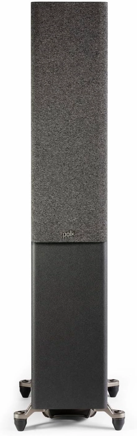 Polk Audio Reserve Series R600 Tower Speaker, 1" Pinnacle Ring Tweeter & Dual 6.5" Turbine Cone Woofers, Hi-Res Certified, Dolby Atmos & IMAX Enhanced for Dynamic Home Theater Audio, Black