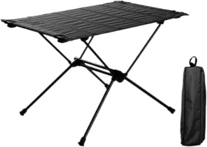 Portable Beach Table Camping Folding Table Lightweight Folding Fabric Table Aluminum Parallel Bars Camping Picnic Table Folding Camping Table (Color : C, Size : 60 * 39 * 39cm)
