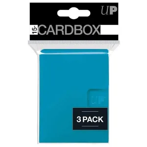 PRO 15  Card Box 3-pack: Light Blue