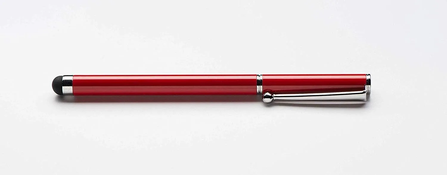 Pro Stylus Capacitive Pen Compatible with Kurio Tab Ultra 2 Upgraded Custom High Precision Touch Full Size 6 Pack! (RED)