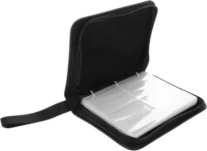 Pu Card Binder Album with Pockets Compact Trading Card Holder for Easy Access Ample Storage for Collectibles Sleek Design for Portable Use for Organizing