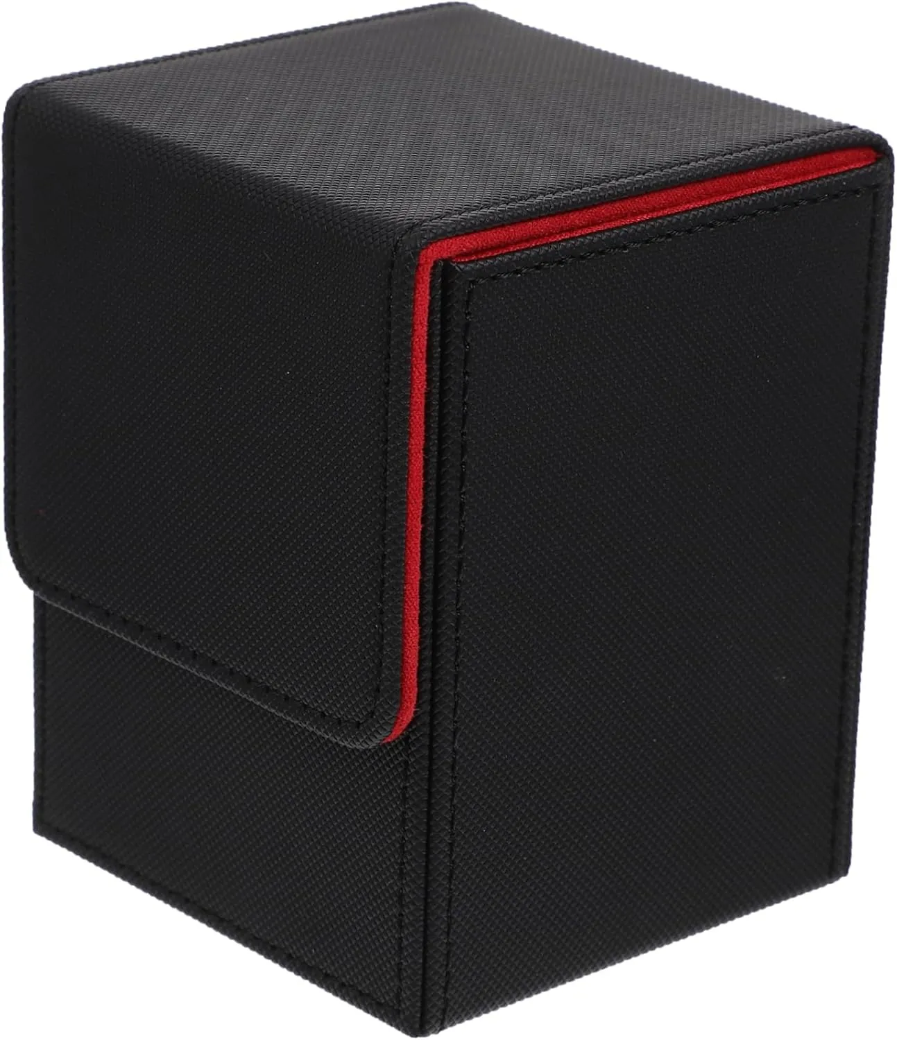 PU Leather Card Decks Box Storage Case for Game Cards Portable Design for Home Outdoor Use Scratch Resistant Lining present