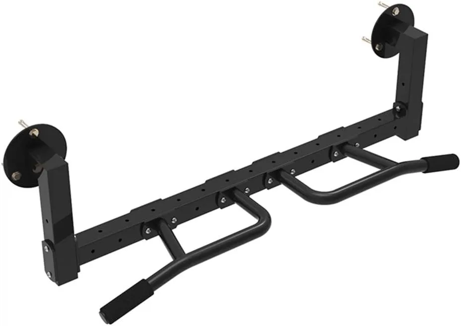 Pull-up Bars Wall-Mounted Horizontal Bar, Cross Beam, Boxing Sandbag Resistance Belt Suspension Equipment, Adjustable Handle Position, Load 200KG ()