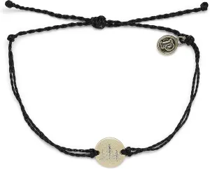 Pura Vida Silver or Gold Wander Bracelet - 100% Waterproof, Adjustable Band - Brand Charm