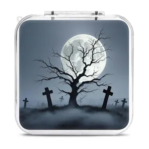 QMNBTES Strange Tomb Switch Game Case Switch Game Holder Cartridge Case Storage 12 Games & 2 Micro Sd Card Slots, Travel Carry Cases, Portable Games Card Storage, Hard Shell, Buckle Closure