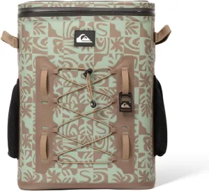 Quiksilver Welded Bungee Backpack Cooler, 30L/36 Cans, 48-72 Hours Insulation, Leakproof & Waterproof IPX7 Rated, Heavy-Duty 600D TPU, Adjustable Straps, Tactical Rings & Mesh Pockets