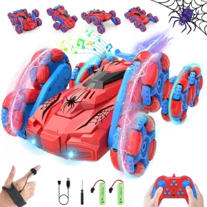 RC Car, 8WD Remote Control & Gesture Sensing RC Toys, Remote Control Stunt Toy for 4 5 6 7 8 9 10 Year Old Kids Christmas Birthday Gifts