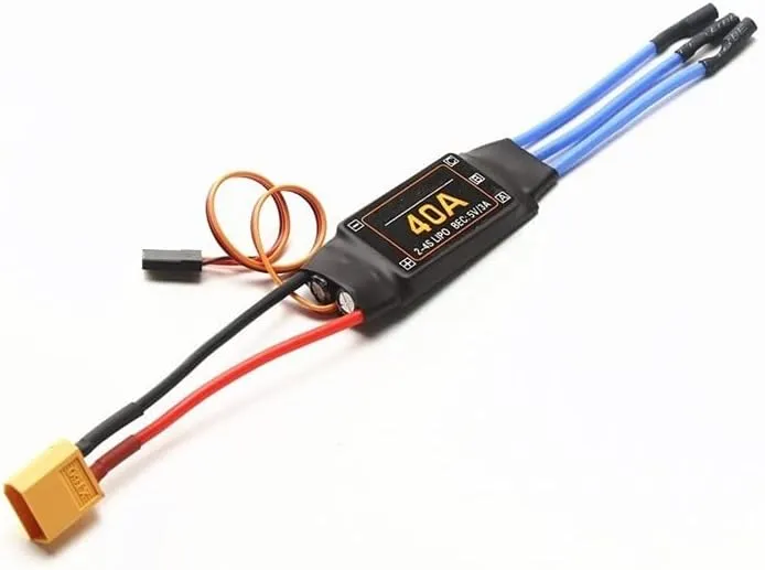 RC helicopter aircraft parts For T-rex 450 V2 40A Brushless ESC V2 Motor Speed Controller RC ESC for Fixed wing aircraft For T-rex 450 V2 Helicopter Boat for FPV Quadcopter Drone Replaceable accessori