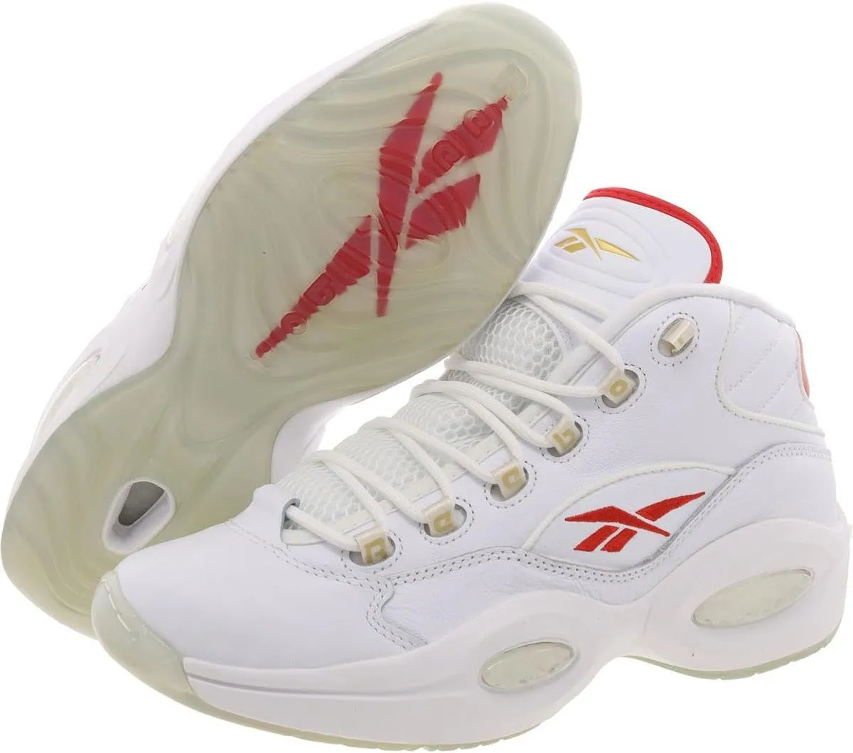 Reebok Mens Question Mid Fitness Workout Basketball Shoes