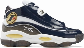 Reebok Mens The Answer DMX Faux Leather Fitness Basketball Shoes