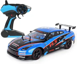 Remote Control Drift Car 2.4Ghz 1:10 Scale RC Sport Racing Cars for Adults Kids Boys Gifts 4WD RTR Hight Speed RC Vehicle for Giving Electric Hobbyist RTR
