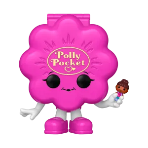 Retro Toys: Polly Pocket - Flower Shell (Pink) Pop! Vinyl