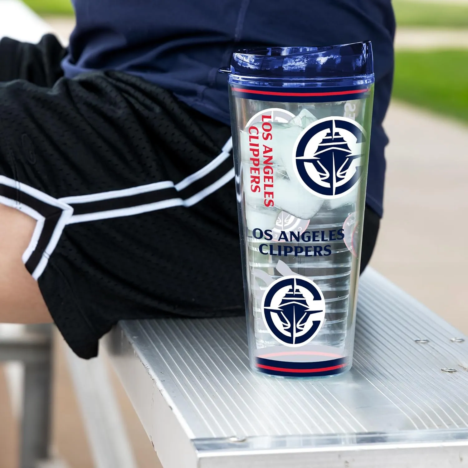 Rico Industries NBA Basketball Mayhem Double Wall 20oz Tritan Tumbler