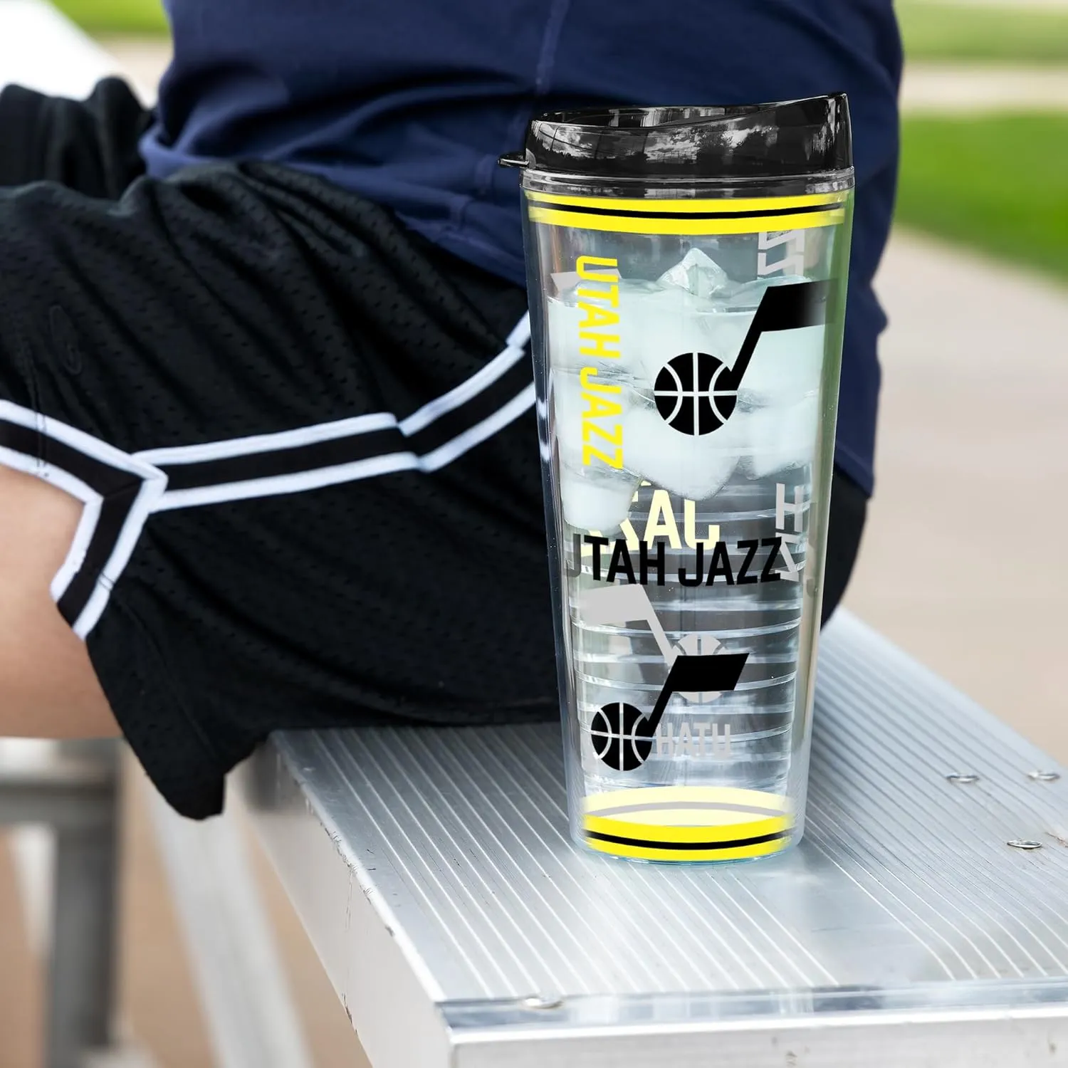 Rico Industries NBA Basketball Mayhem Double Wall 20oz Tritan Tumbler