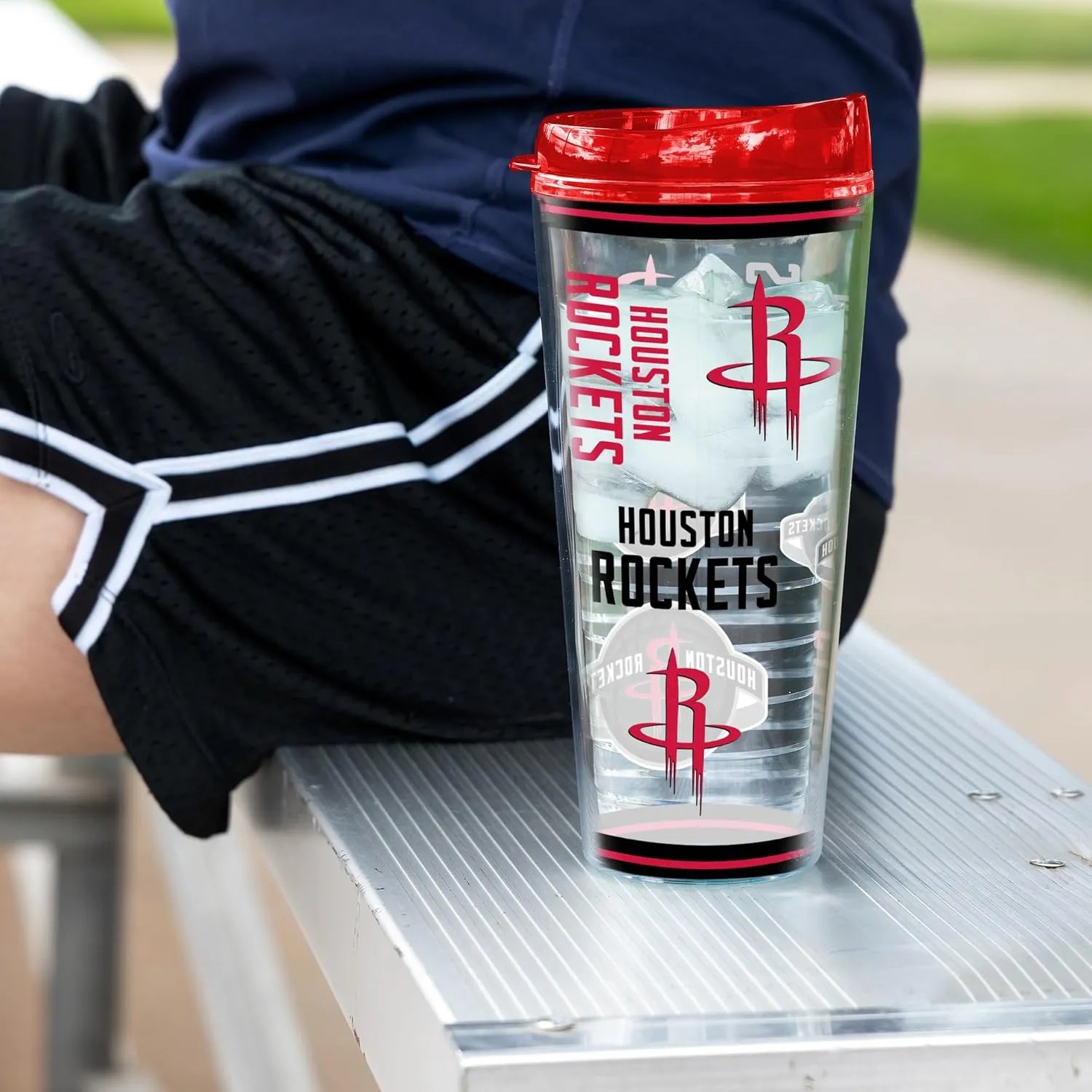 Rico Industries NBA Basketball Mayhem Double Wall 20oz Tritan Tumbler