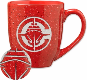 Rico Industries NBA Basketball Alternate 16 oz Team Color Laser Engraved Speckled Ceramic Coffee Mug