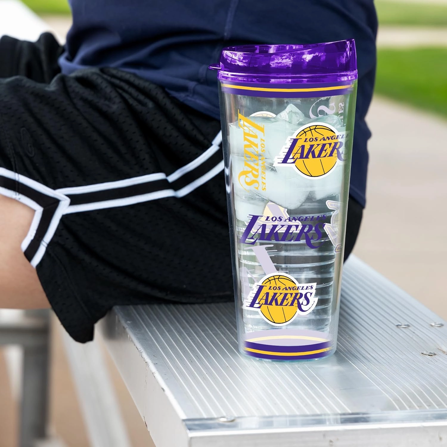 Rico Industries NBA Basketball Mayhem Double Wall 20oz Tritan Tumbler