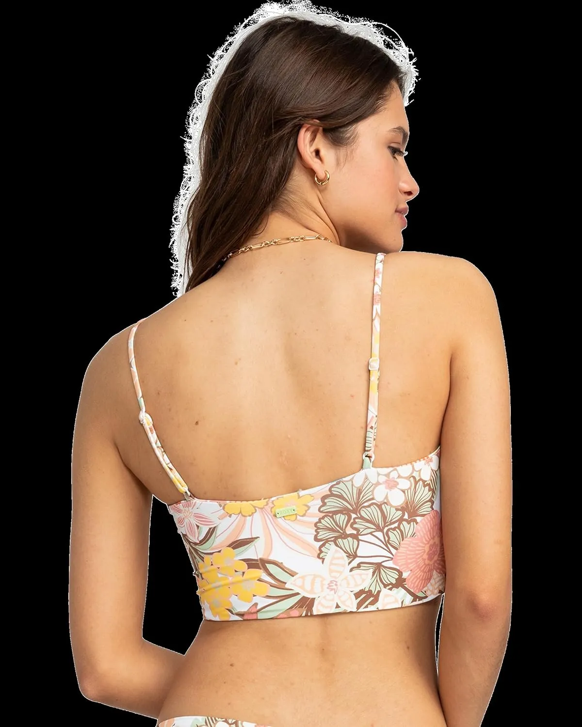 Roxy Women's Standard Playa Paradise Reversible Tank Bikini Top