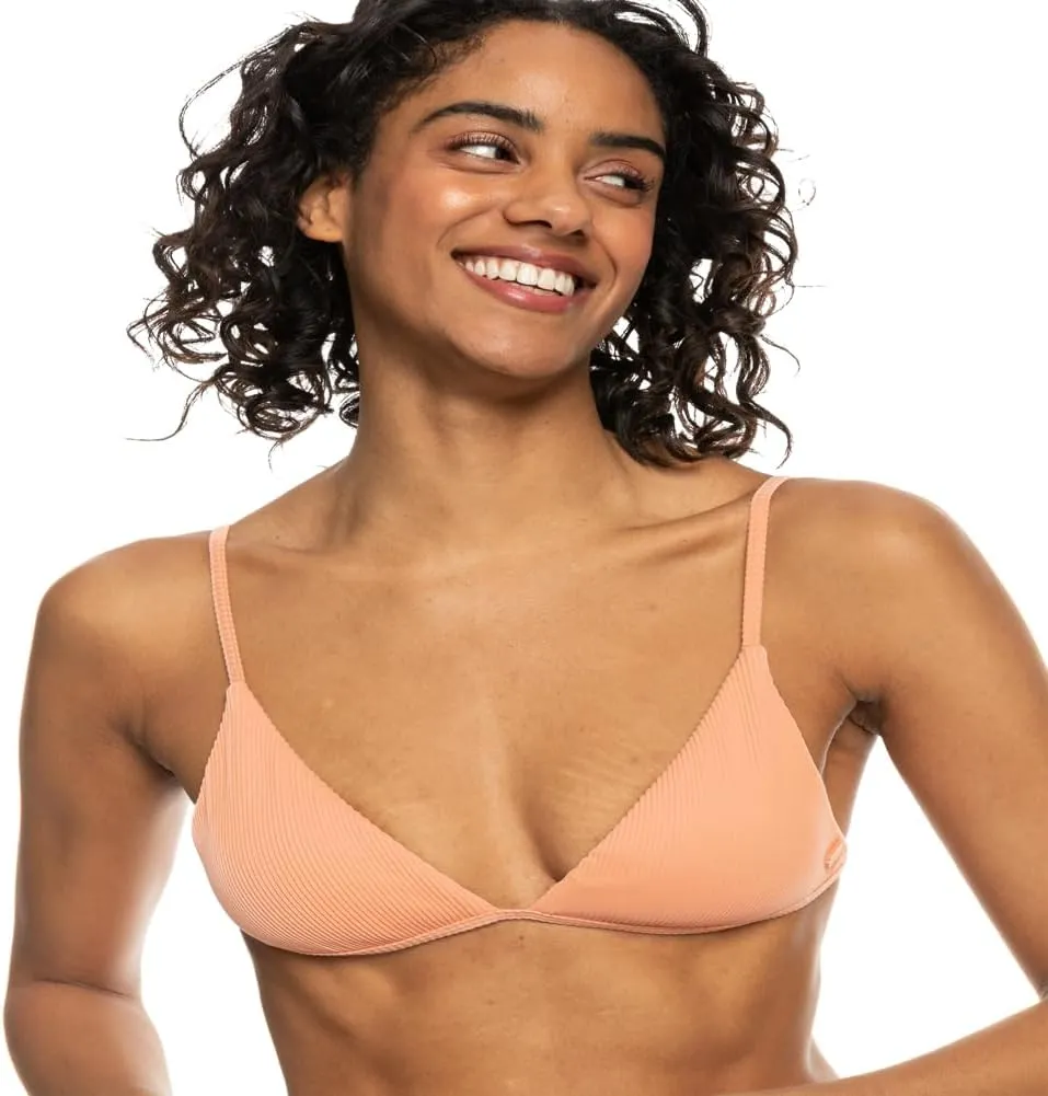 Roxy Women's Standard Ribbed Love The Quiver Bikini Top