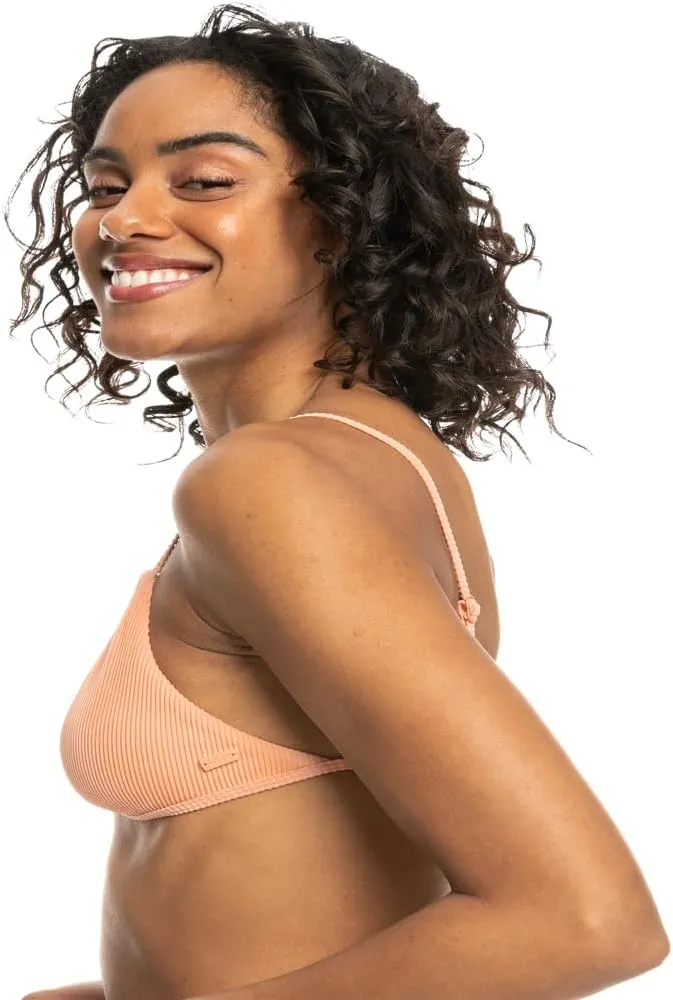 Roxy Women's Standard Ribbed Love The Quiver Bikini Top