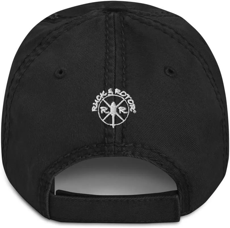 Ruck & Rotor AH-64 Apache Embroidered White Helicopter Hat