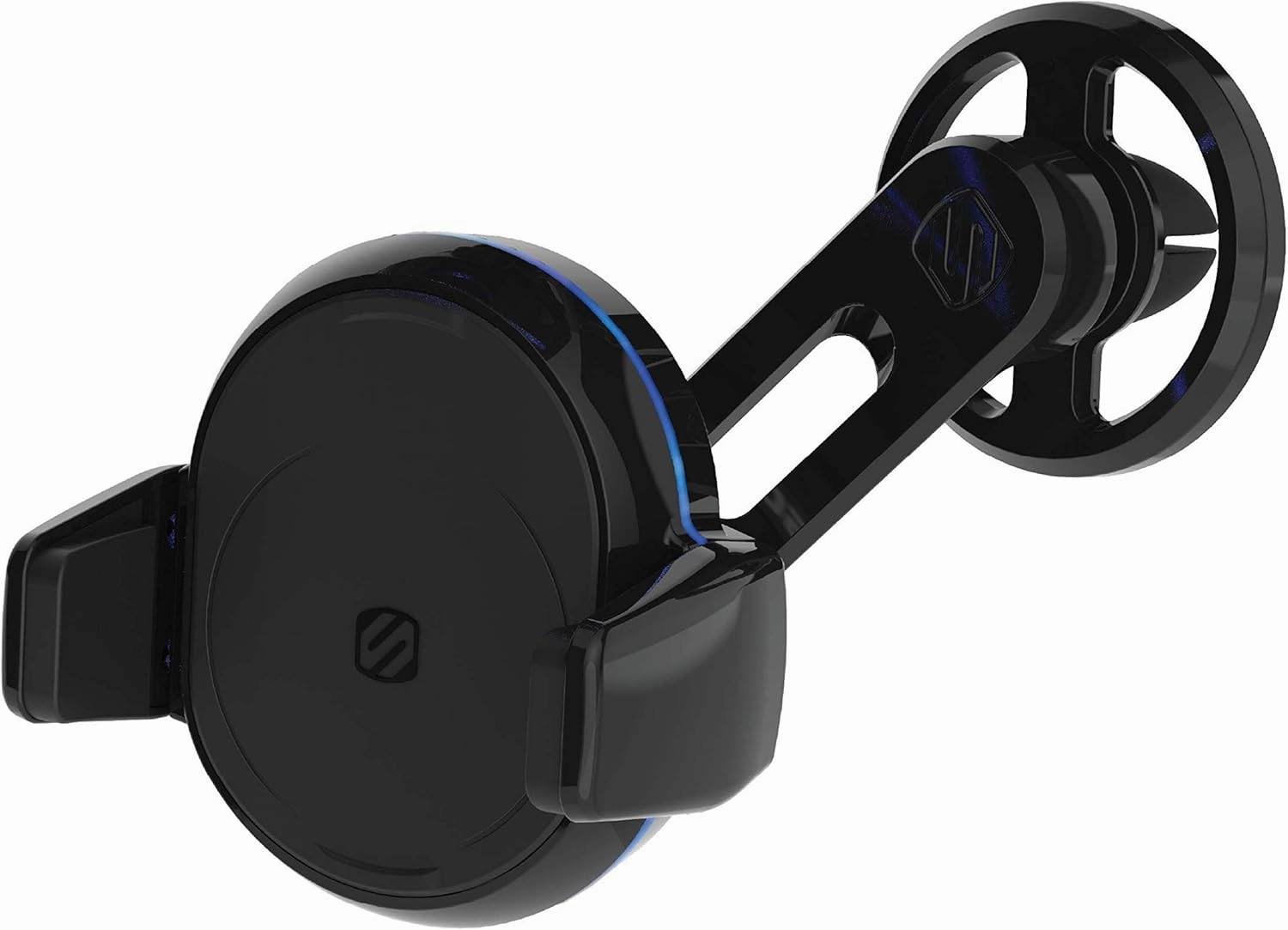 Scosche MGQVP-XTET MagicGrip FreeFlow Autogrip Wireless Charging Vent Phone Mount for Car in Black