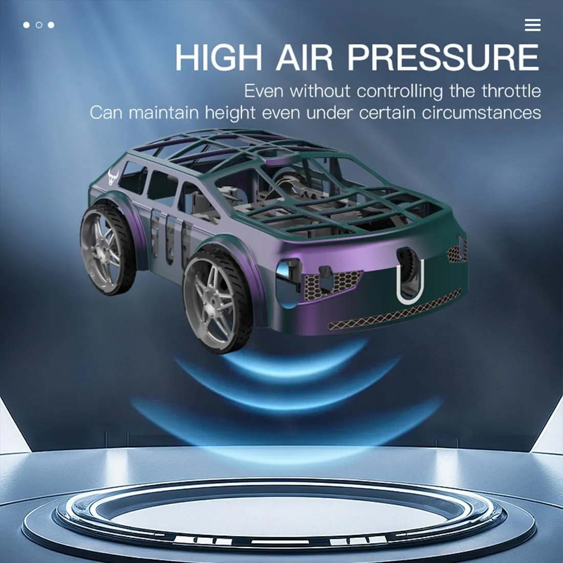 SG900PRO 2-in-1 RC Flying Car That Can Fly, Air-Ground Dual-Mode RC Car with Intelligent Colorful LED Lights (Two Batteries)