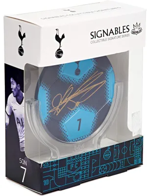 Signables Premium - Tottenham Heung-Min Son - Digitally Autographed Sports Memorabilia - Small Signed Sports Collectible Figurines - Unique Football Figures