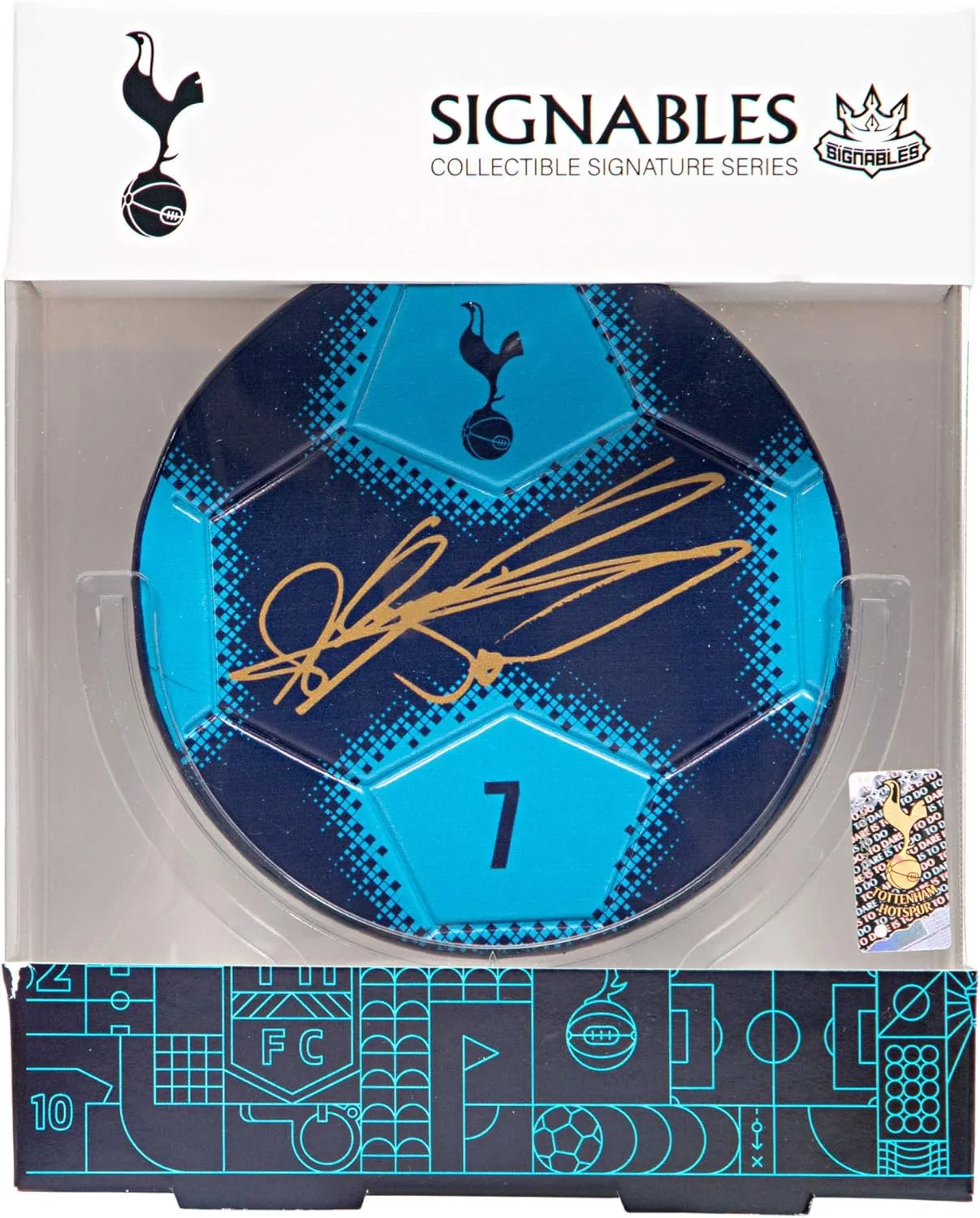 Signables Premium - Tottenham Heung-Min Son - Digitally Autographed Sports Memorabilia - Small Signed Sports Collectible Figurines - Unique Football Figures