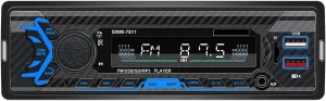Single Din Car Radio,7" Car Stereo System with FM Radio,AI Voice Control,USB Player,AUX,Car Mp3,Steering Wheel Controls,Aftermarket Car Radio,One Din Car Radio,SWC/Subwoorf/BT